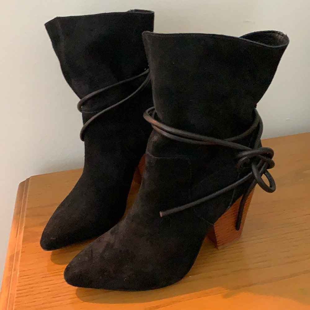 Urban Outfitters Black Booties